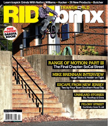 TransWorld Ride BMX Magazine Subscription